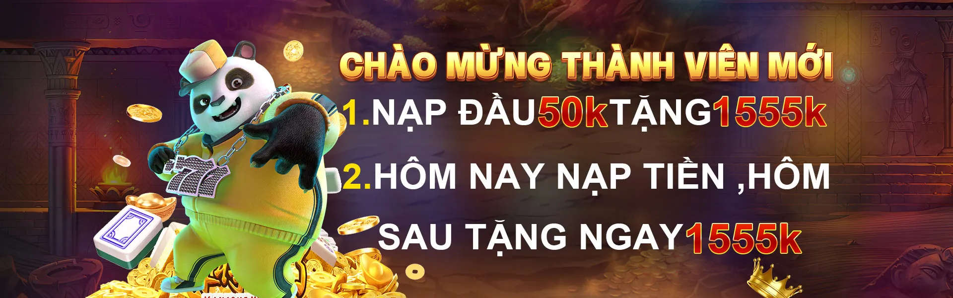 Banner khuyến mãi Nổ Hũ tt128 chính thức