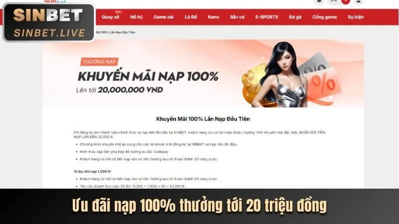 Khuyến mãi chào mừng cho cá cược thể thao